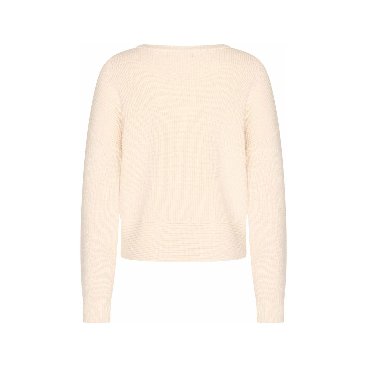 Claudia Sträter CLAUDIA BY CLAUDIA STRÄTER pullover ecru grof gebreid