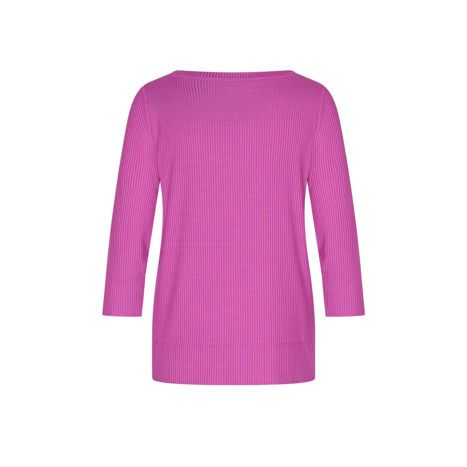 Claudia Sträter CLAUDIA BY CLAUDIA STRÄTER top fuchsia fijn gebreid