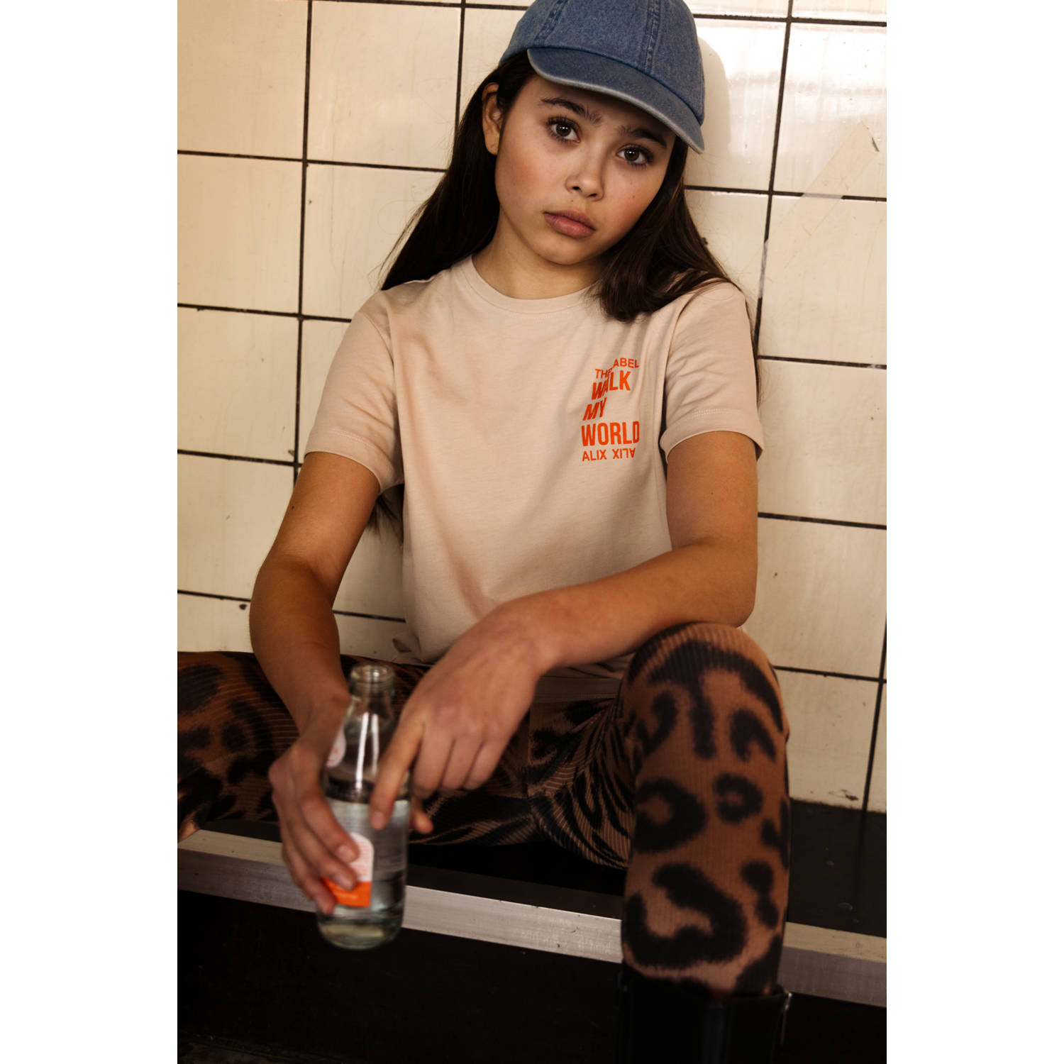 Alix the Label Alix Mini T-shirt beige