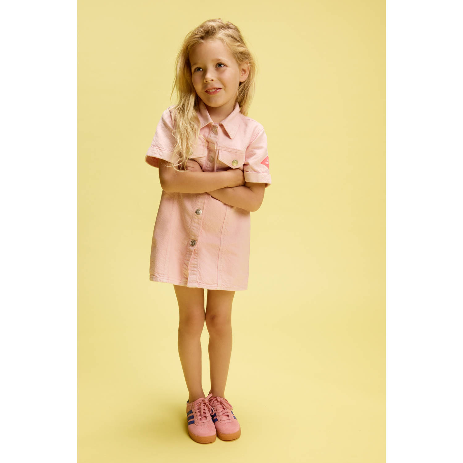 Alix the Label Alix Mini jurk roze