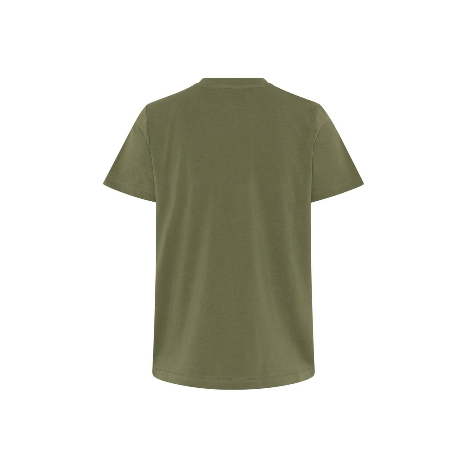 Bruuns Bazaar T-shirt olijfgroen