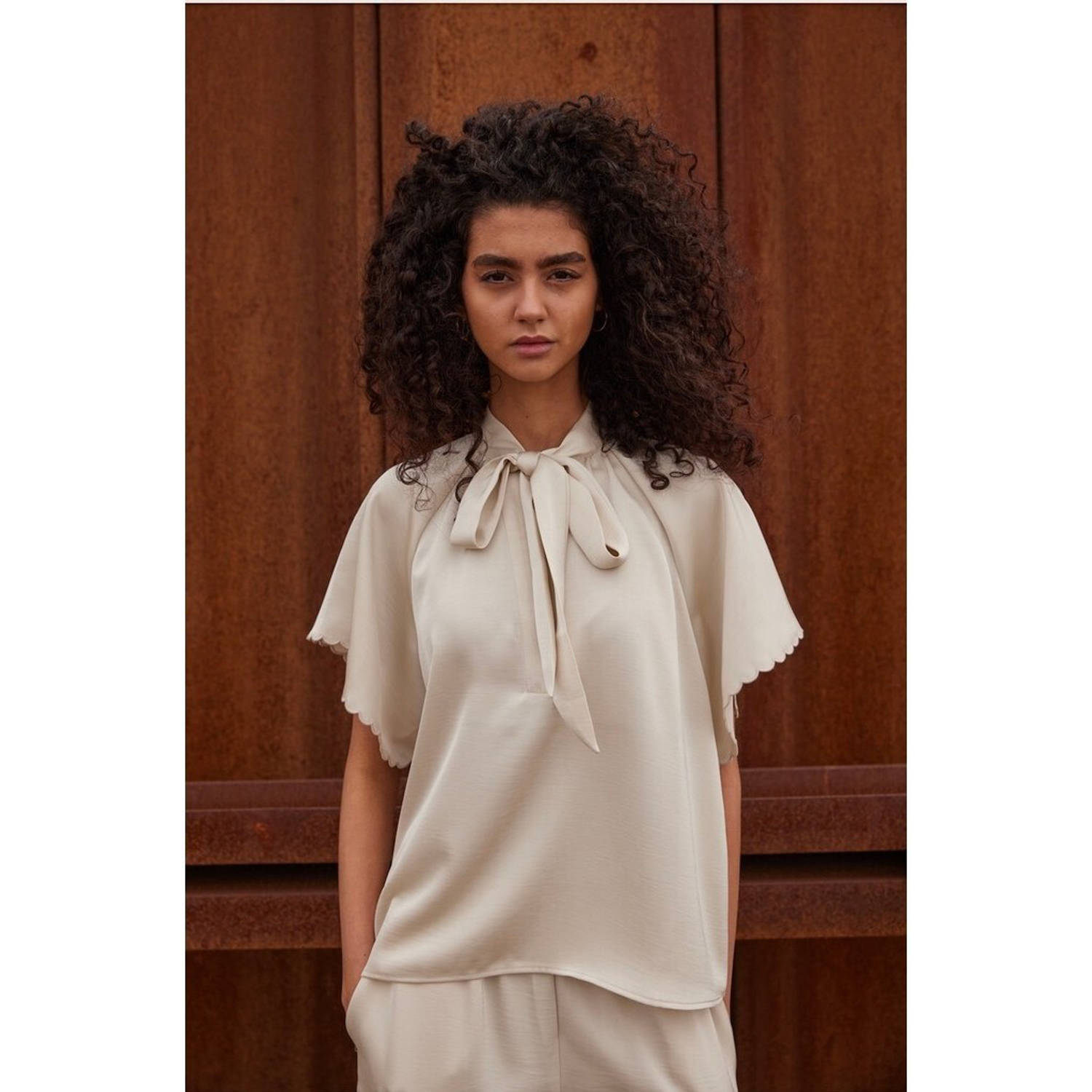 Bruuns Bazaar top beige