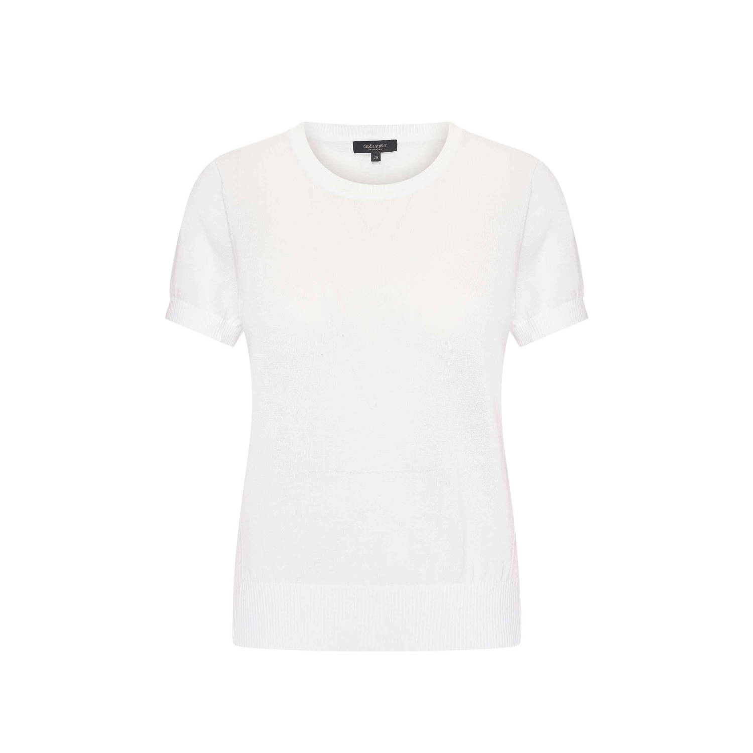 Claudia Sträter top wit