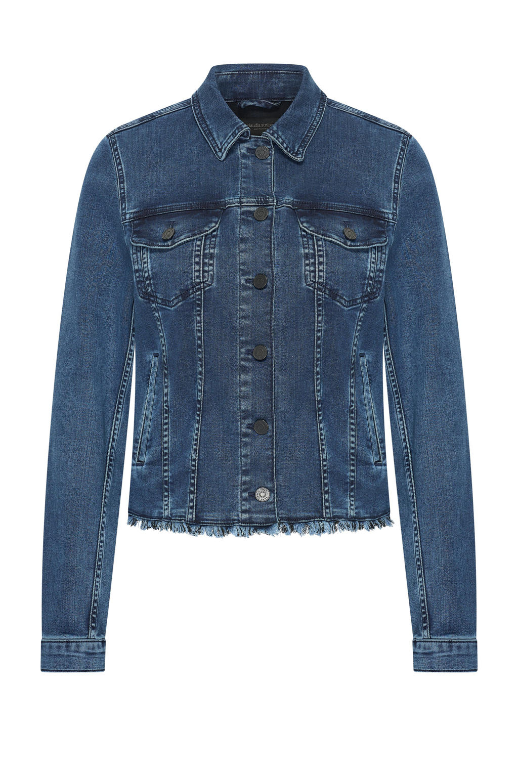 Claudia Sträter spijkerjas dark blue denim