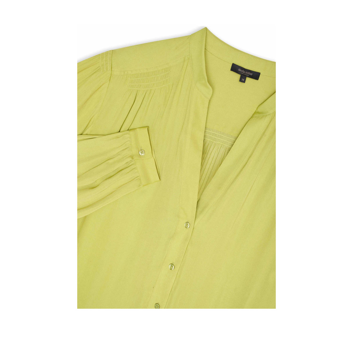 Claudia Sträter blouse limegroen