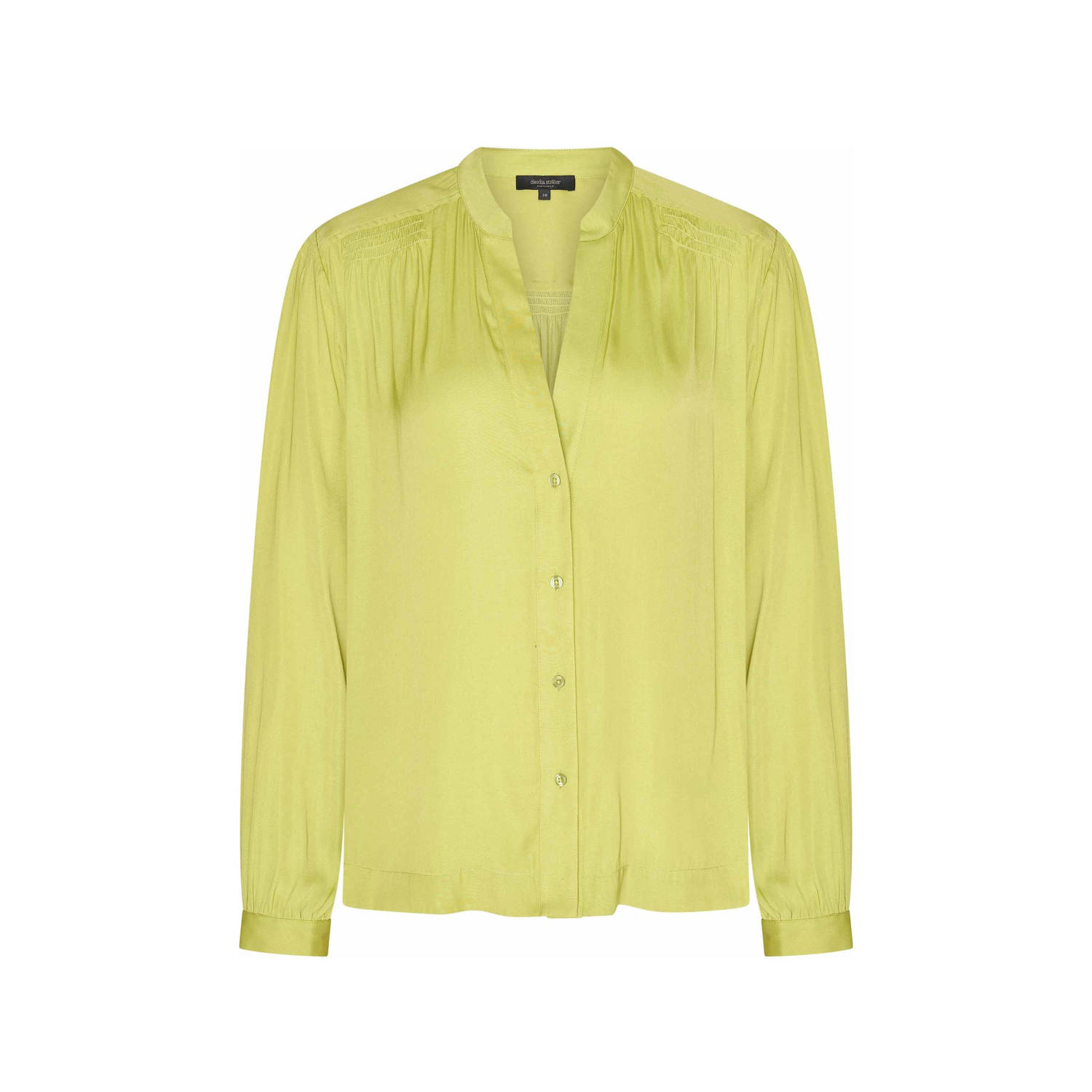 Claudia Sträter blouse limegroen