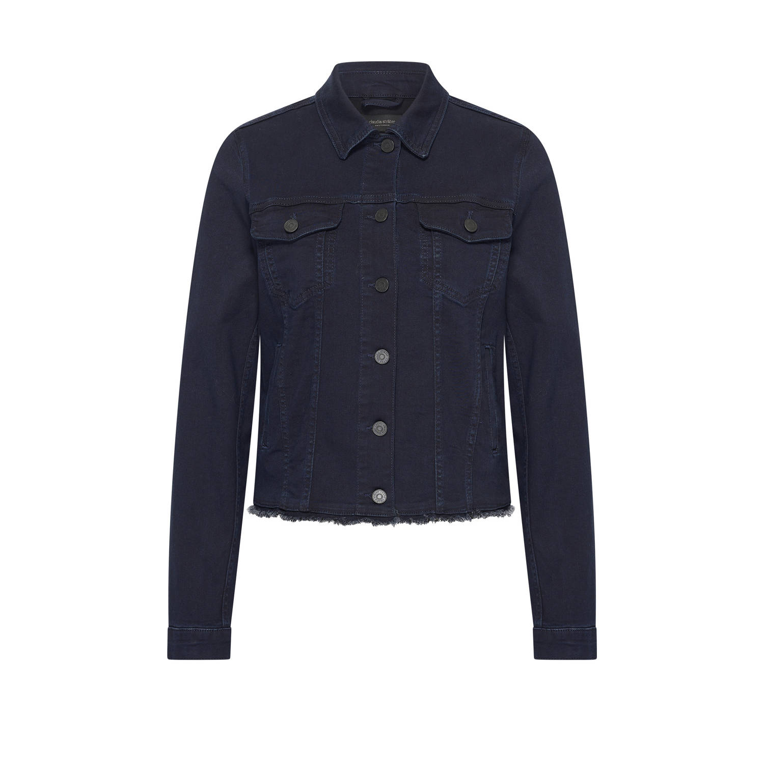Claudia Sträter spijkerjas dark blue denim