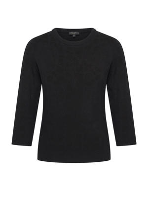 top zwart ajour