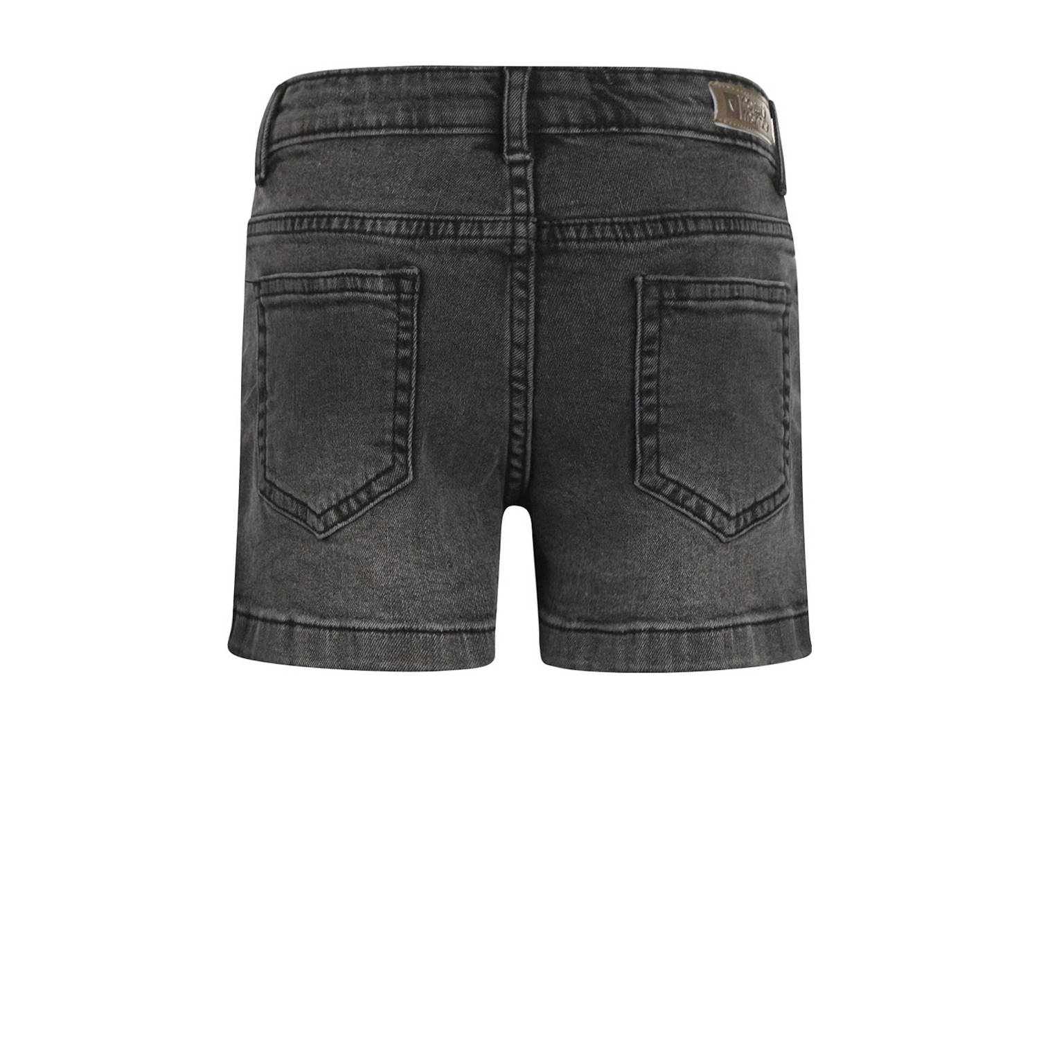 No Way Monday denim short grey denim