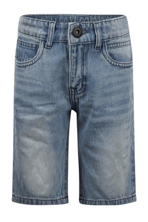 denim short medium blue denim
