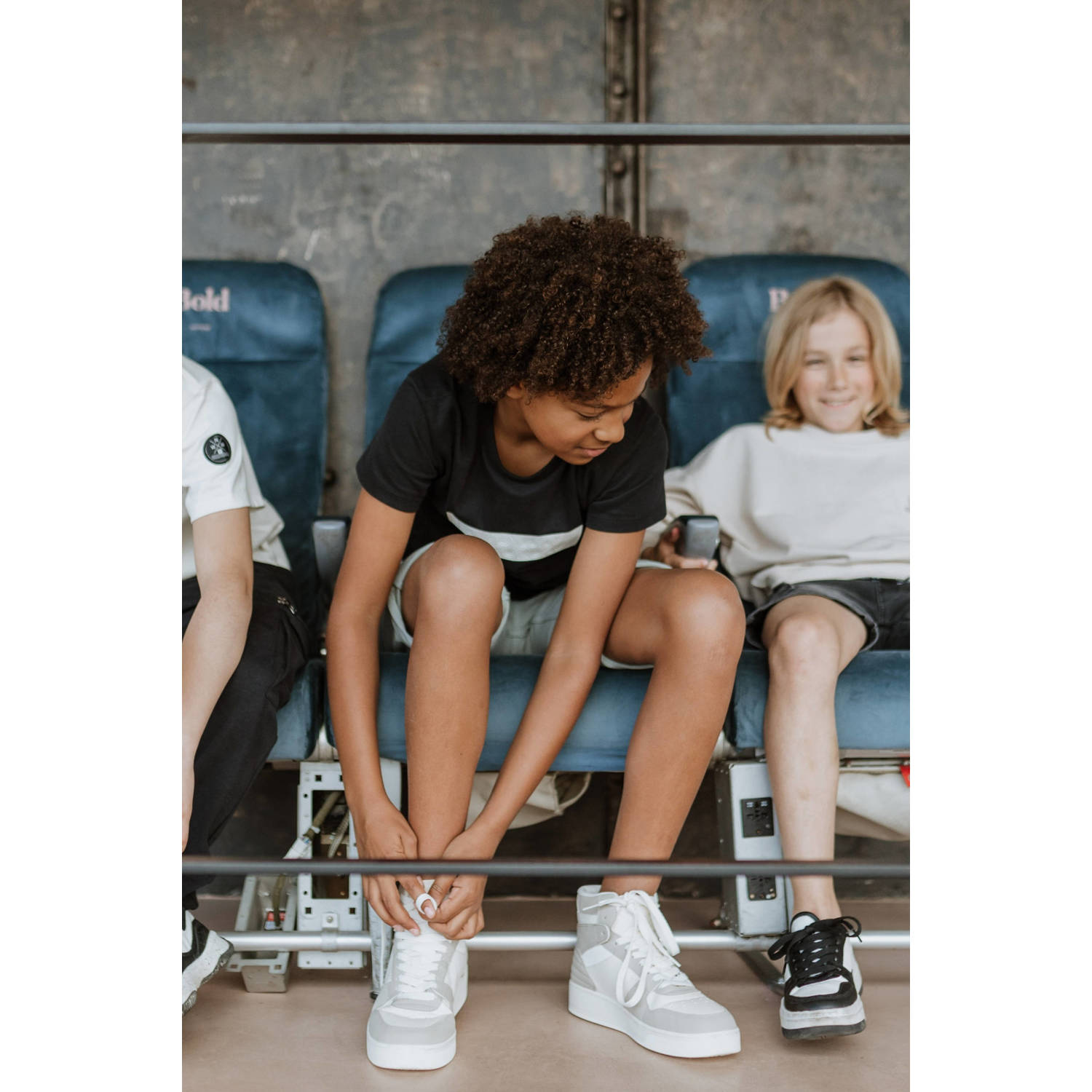 No Way Monday denim short black denim