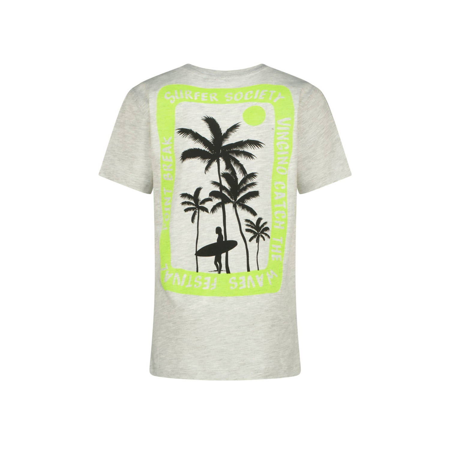 Vingino T-shirt grijs melange