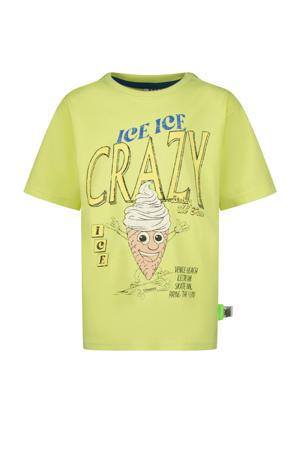 T-shirt limegroen