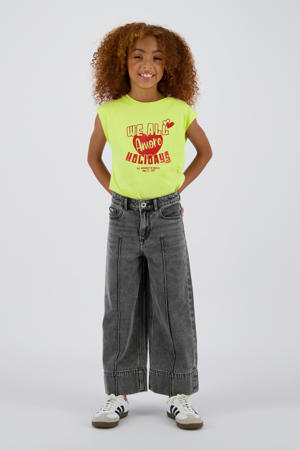 T-shirt geel