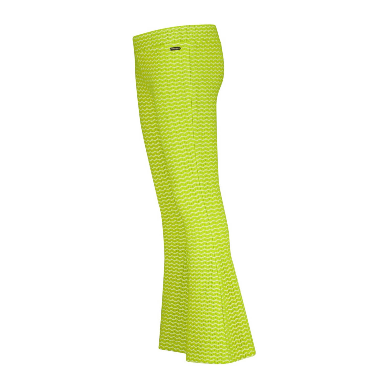 Vingino flared casual broek limegroen