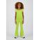 Vingino flared casual broek limegroen