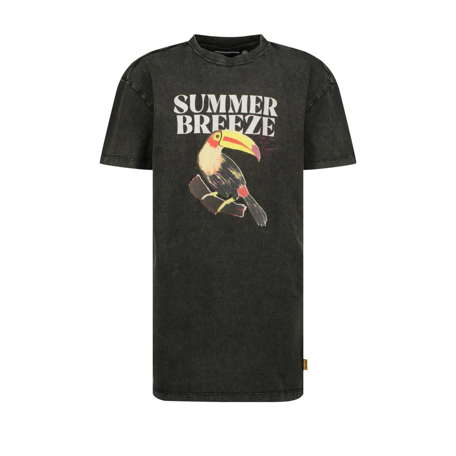 Vingino T-shirtjurk zwart