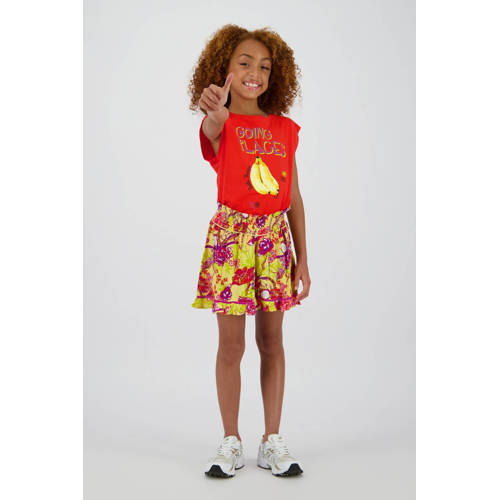 Vingino regular casual short geel afbeelding