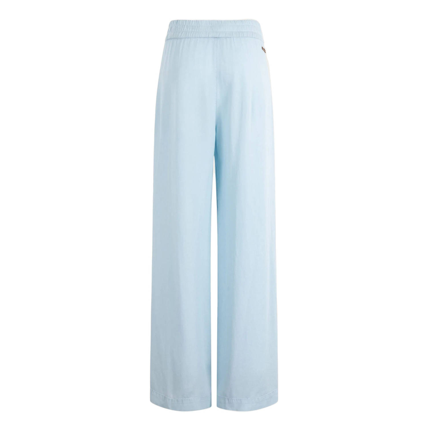 Moscow high waist broek light blue denim