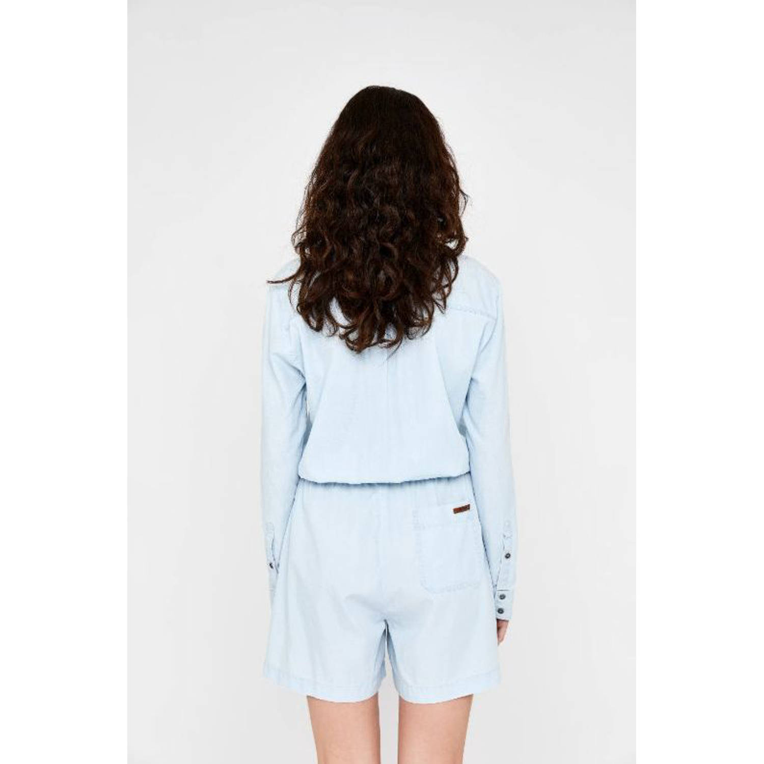Moscow regular jumpsuit light blue denim