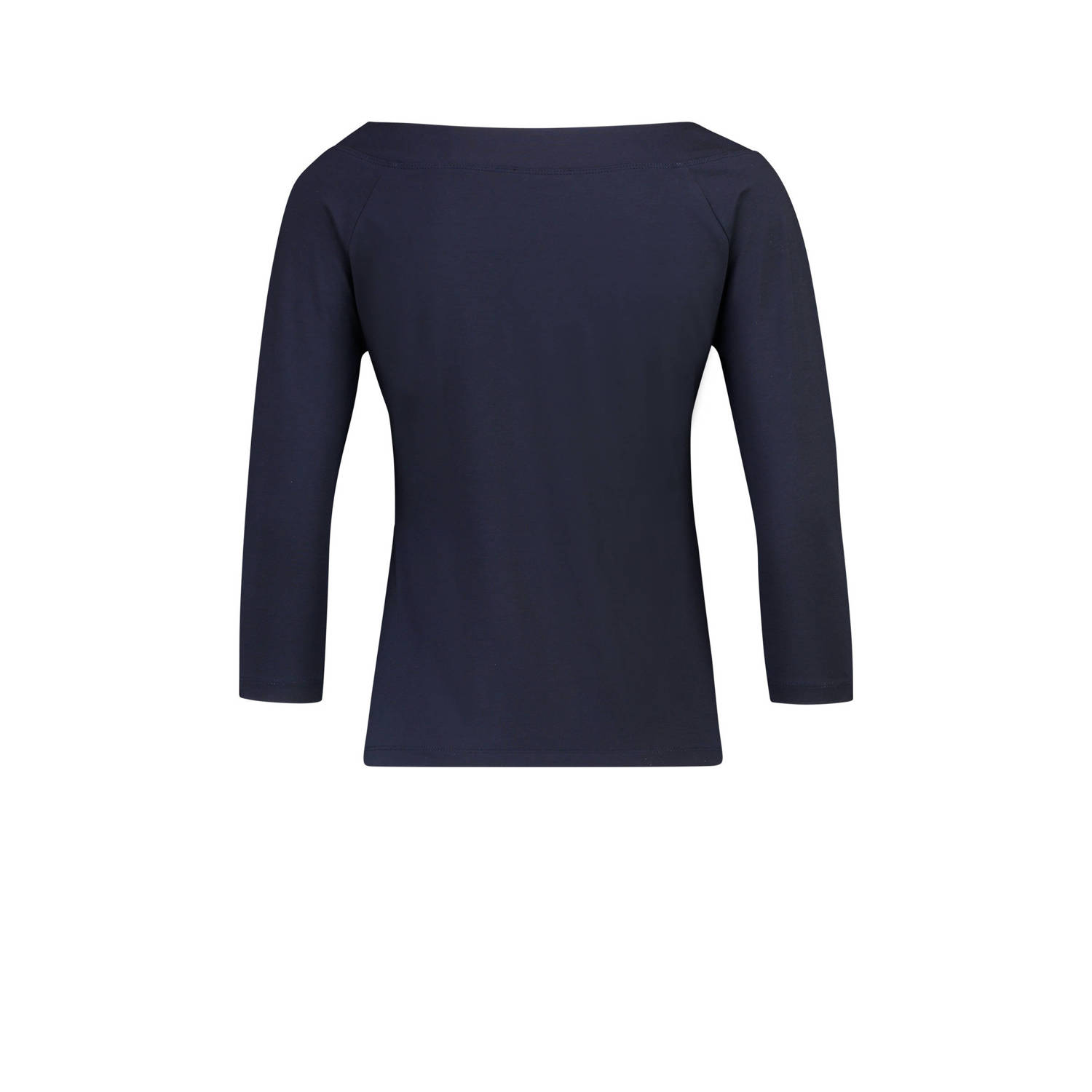 Claudia Sträter top donkerblauw gebreid