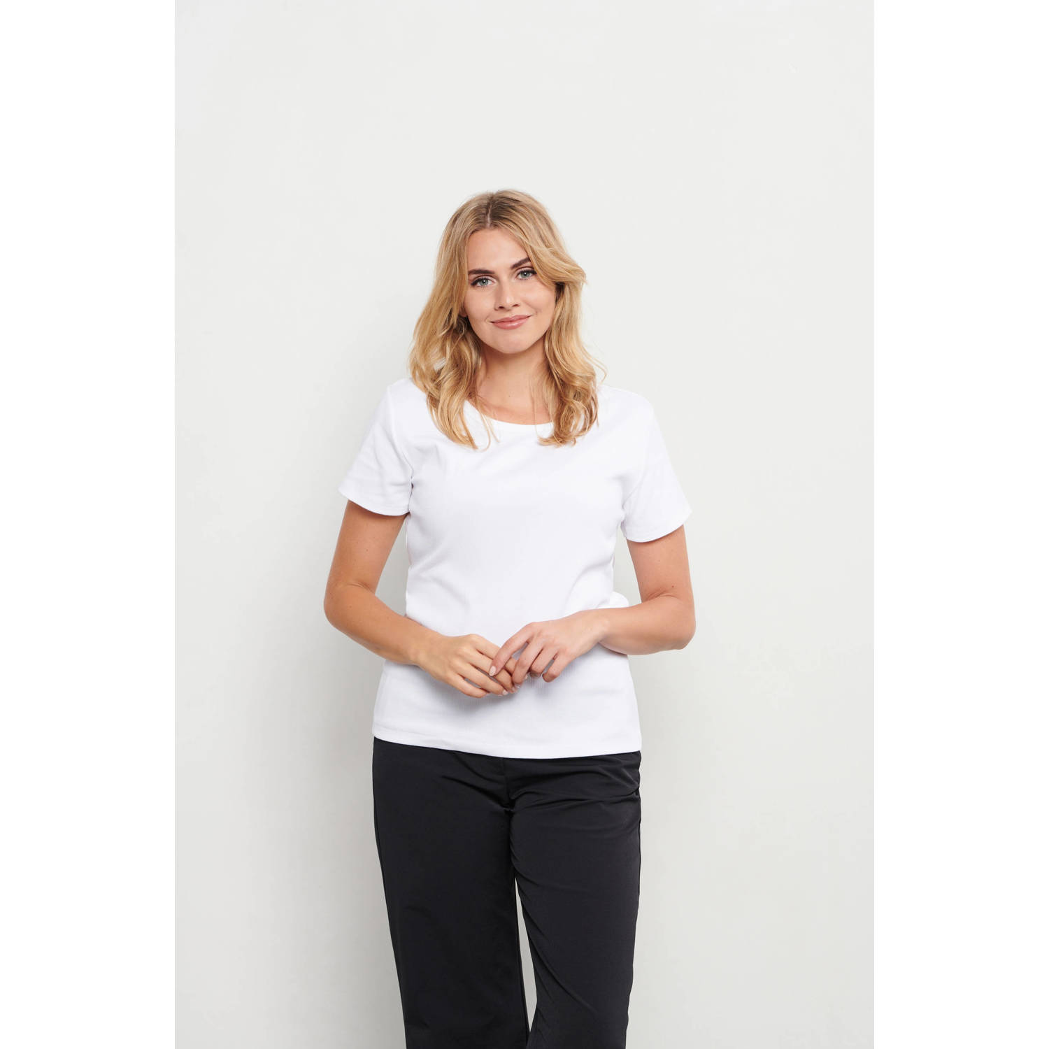 &Co Woman T-shirt ecru