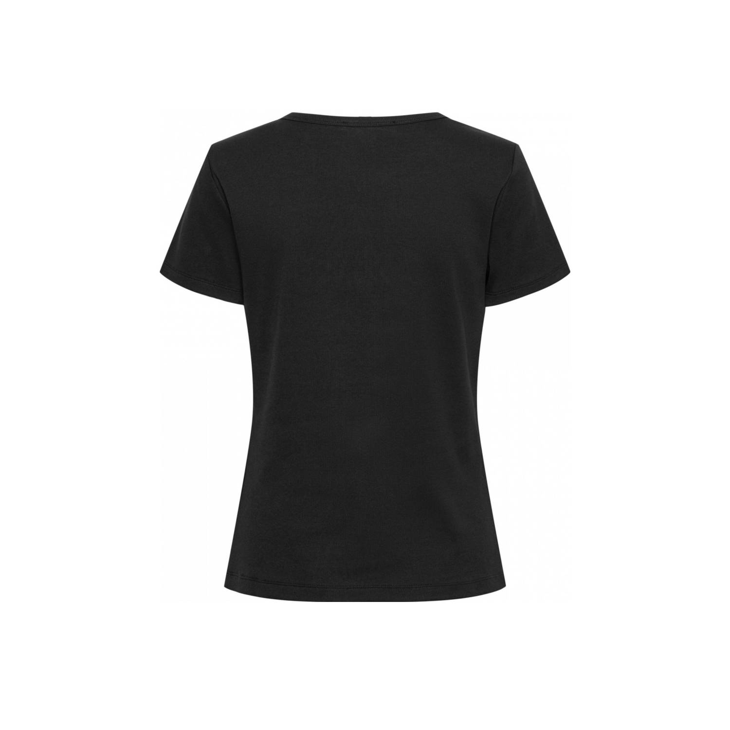 &Co Woman T-shirt zwart