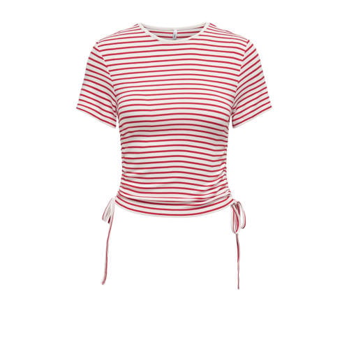 ONLY T-shirt rood afbeelding