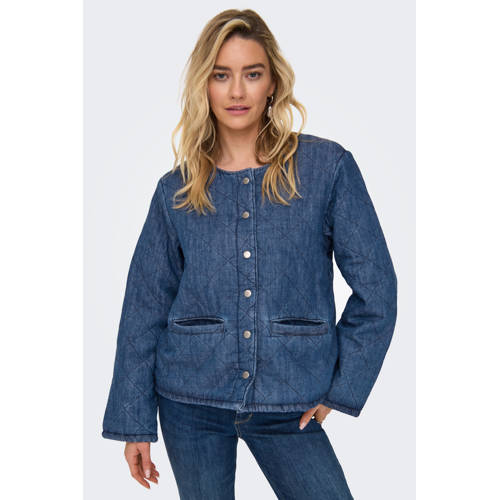 ONLY spijkerjas medium blue denim afbeelding