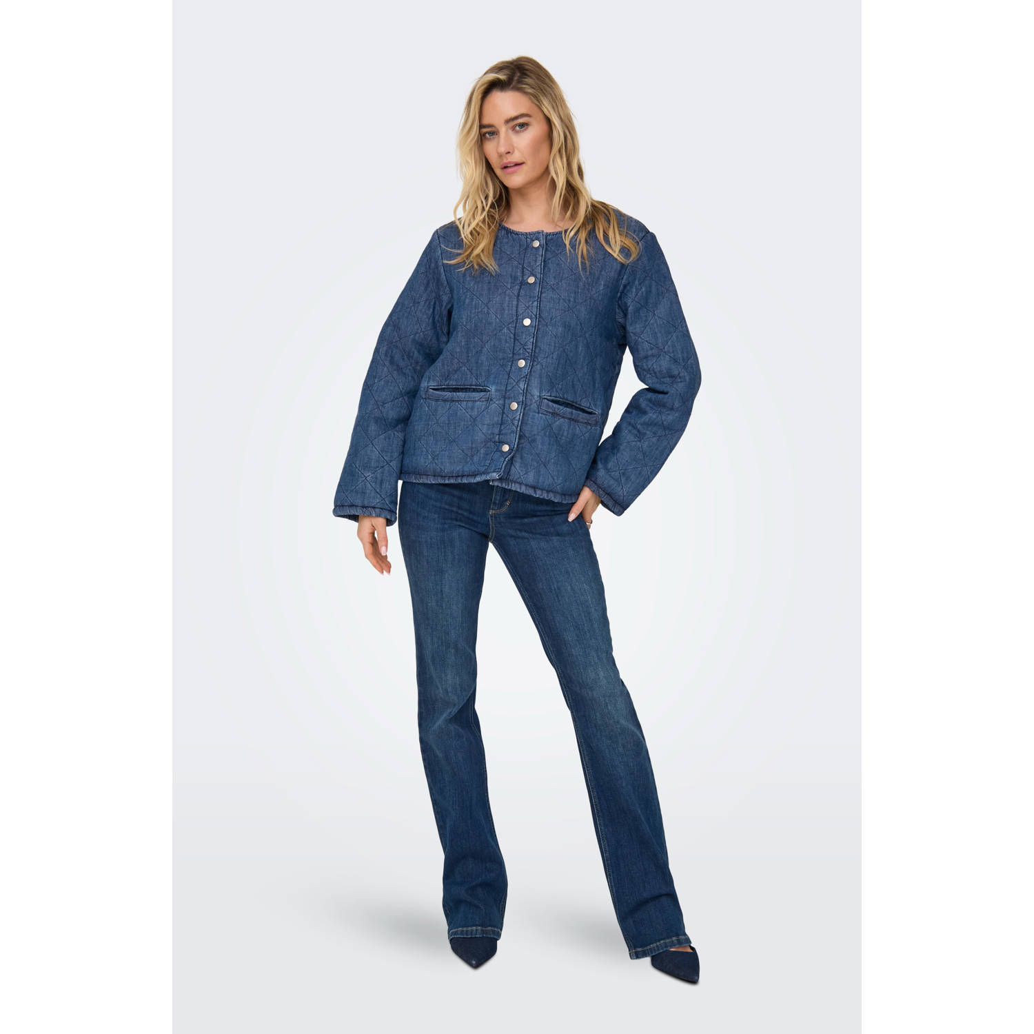ONLY spijkerjas medium blue denim
