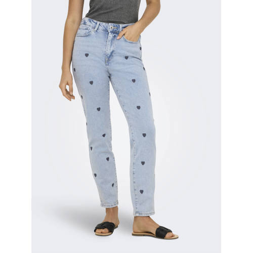 ONLY high waist light blue denim afbeelding