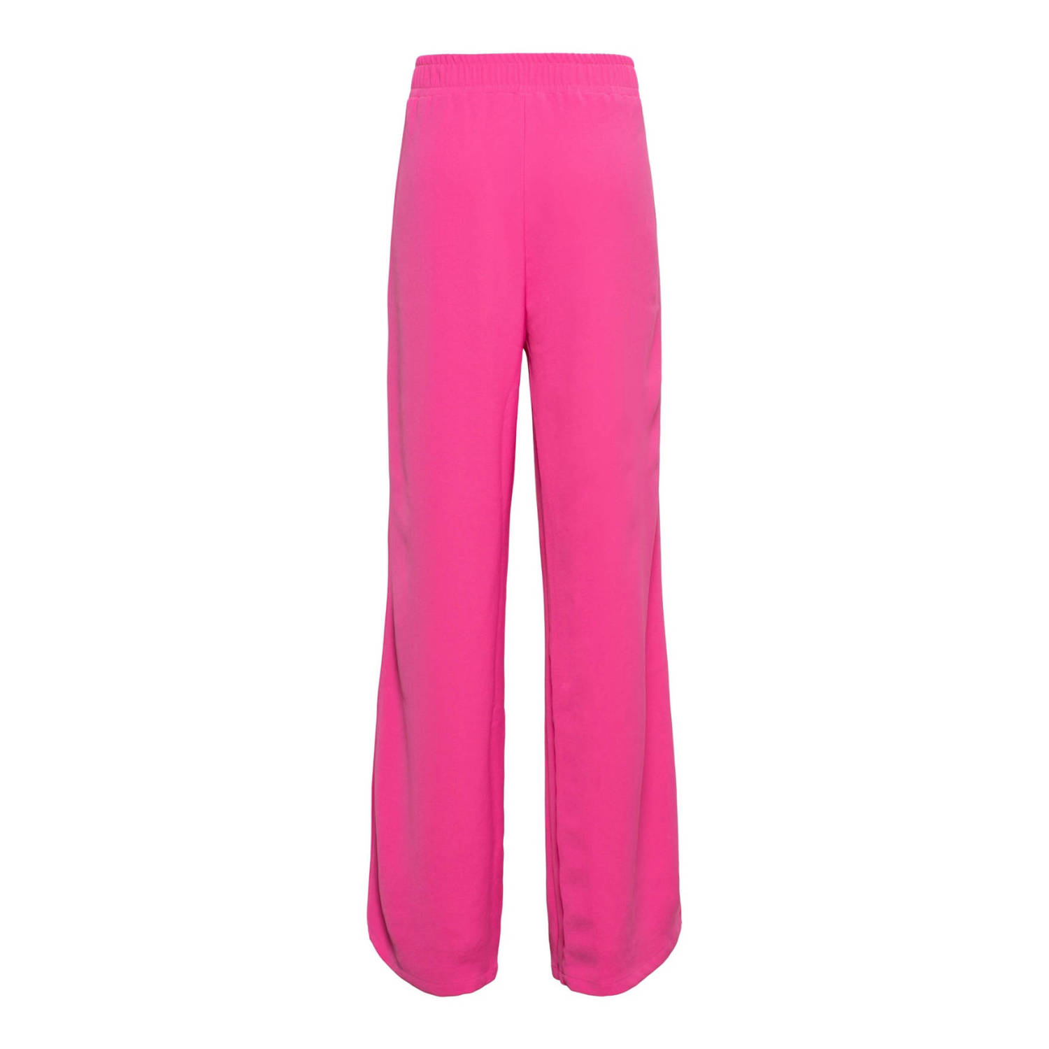 &Co Woman straight regular waist casual broek roze