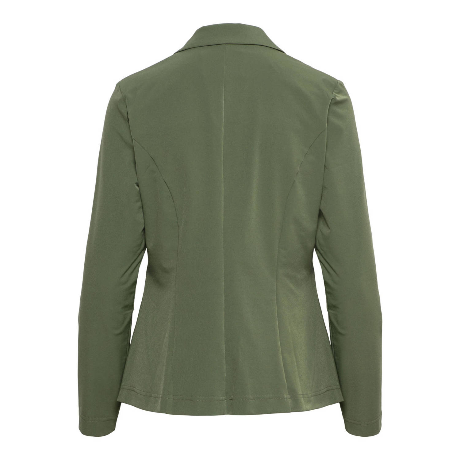 &Co Woman getailleerde blazer olijfgroen