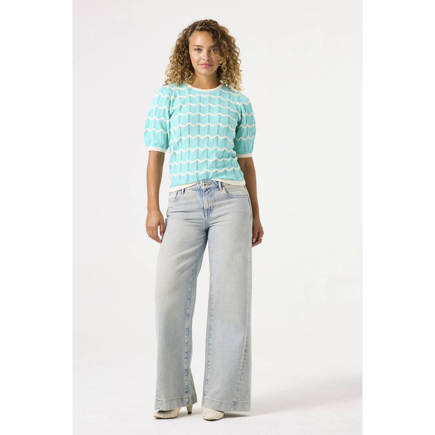 Garcia pullover lichtblauw