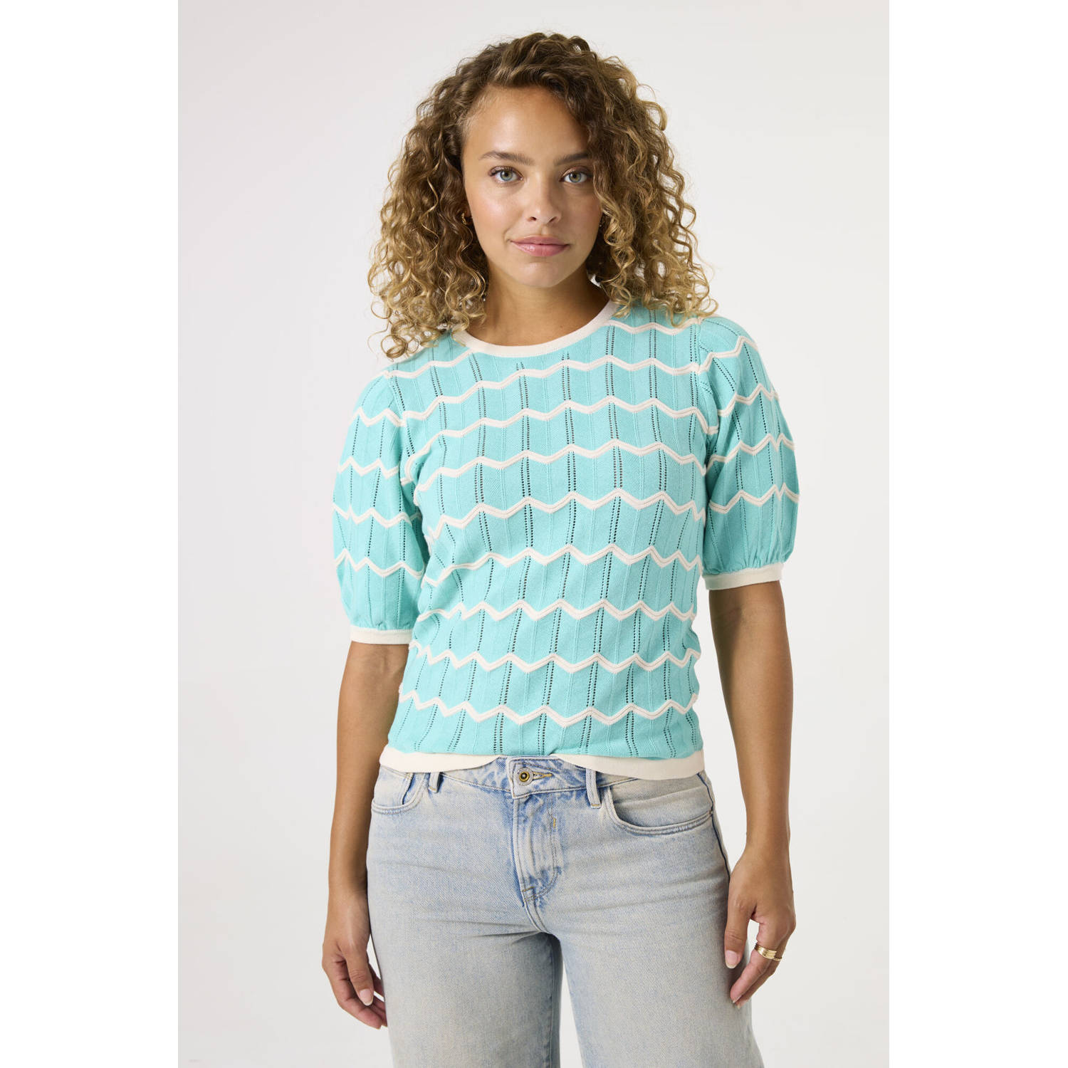 Garcia pullover lichtblauw