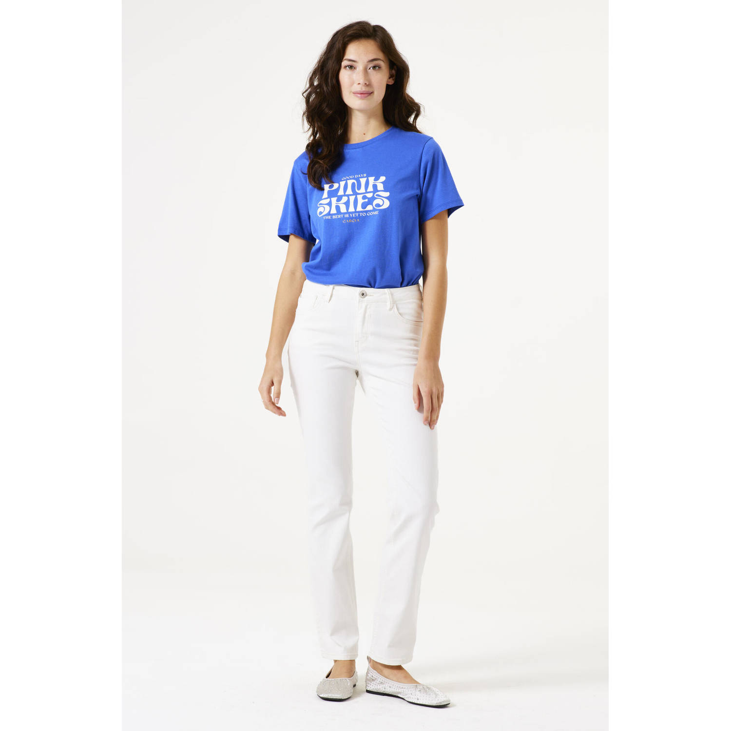 Garcia T-shirt blauw