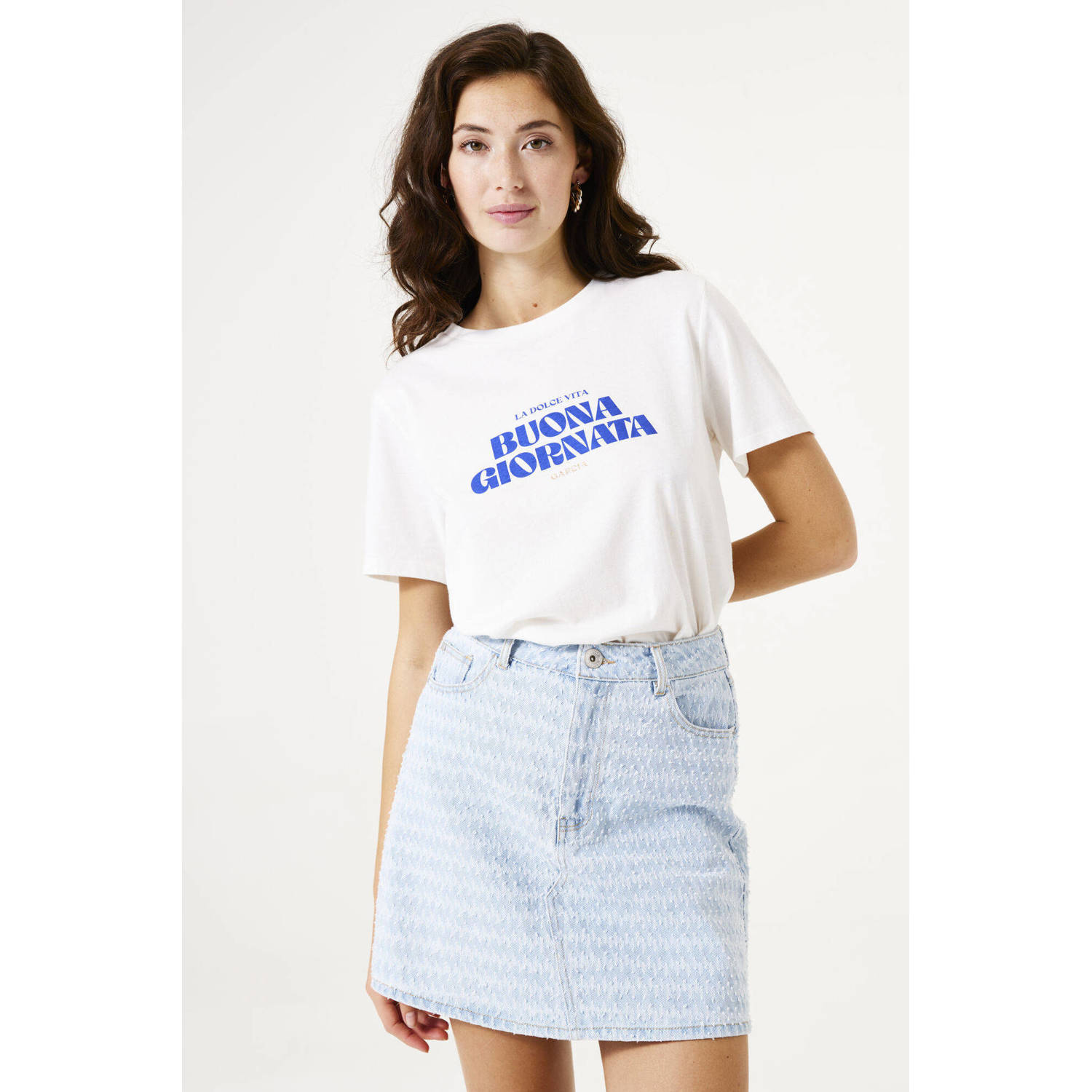 Garcia T-shirt wit