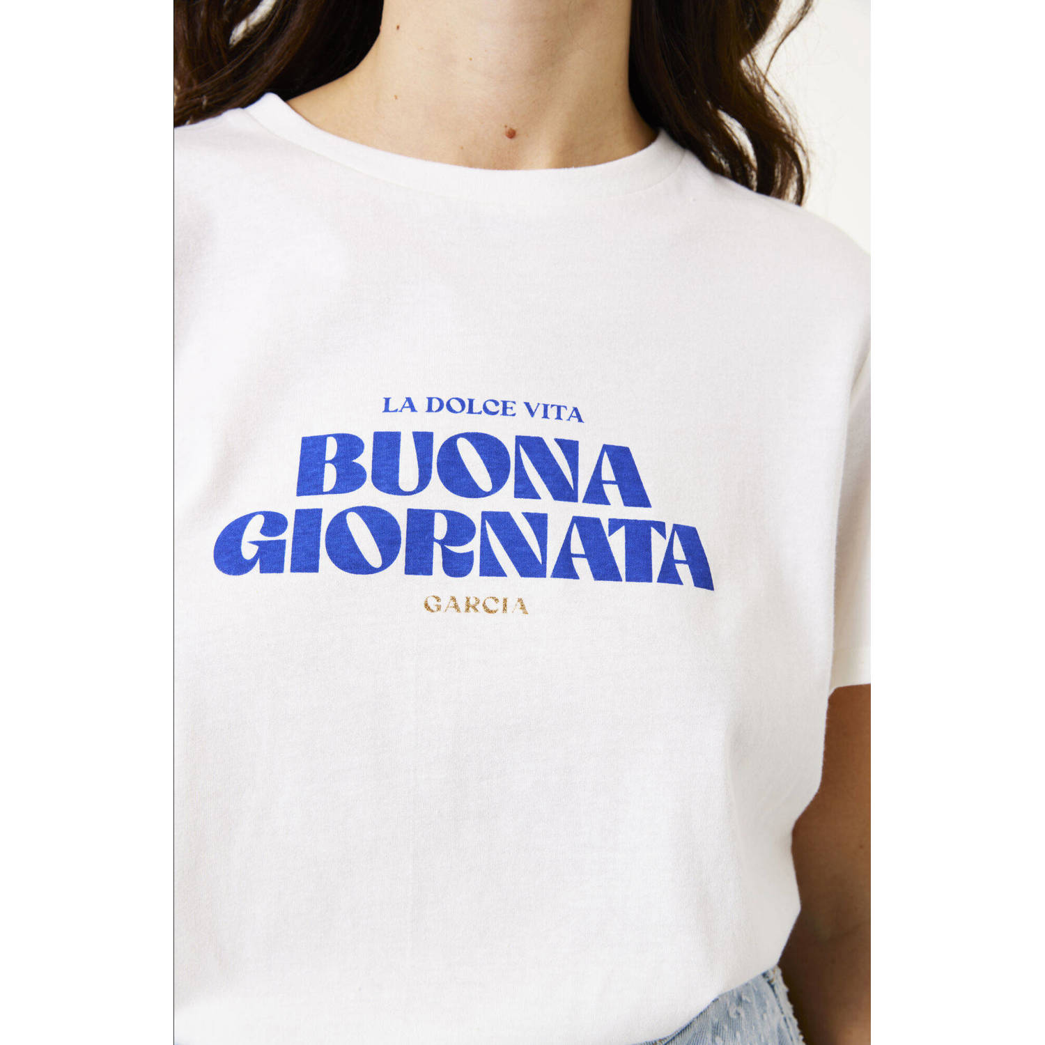 Garcia T-shirt wit