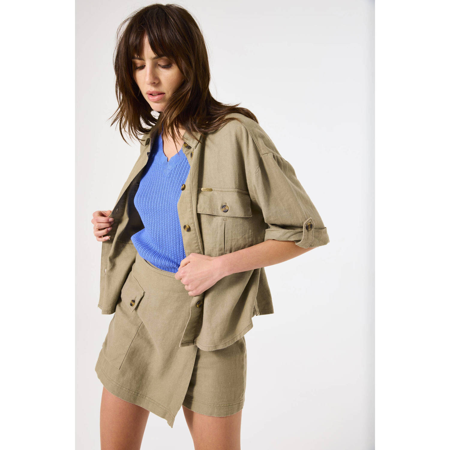 Garcia blouse lichtkaki