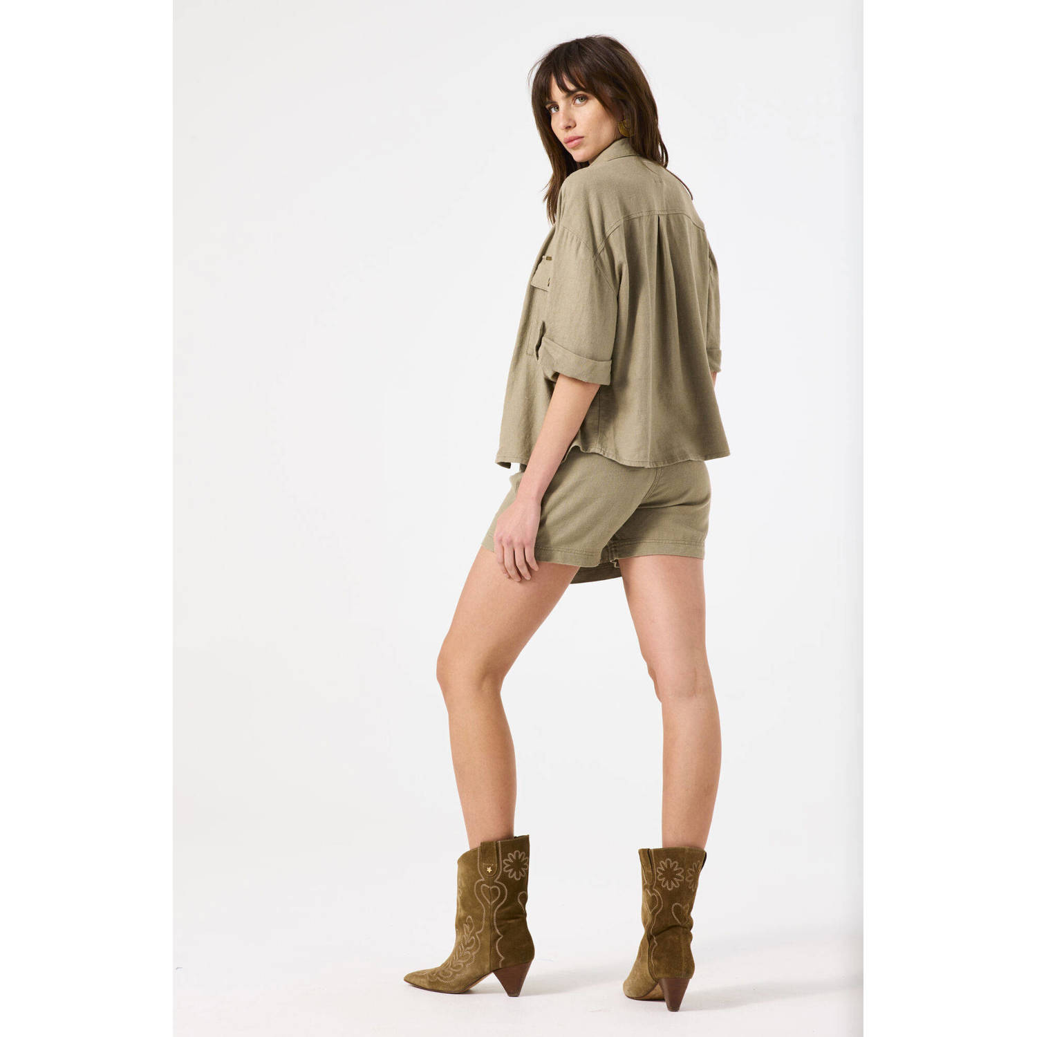 Garcia skort lichtbruin