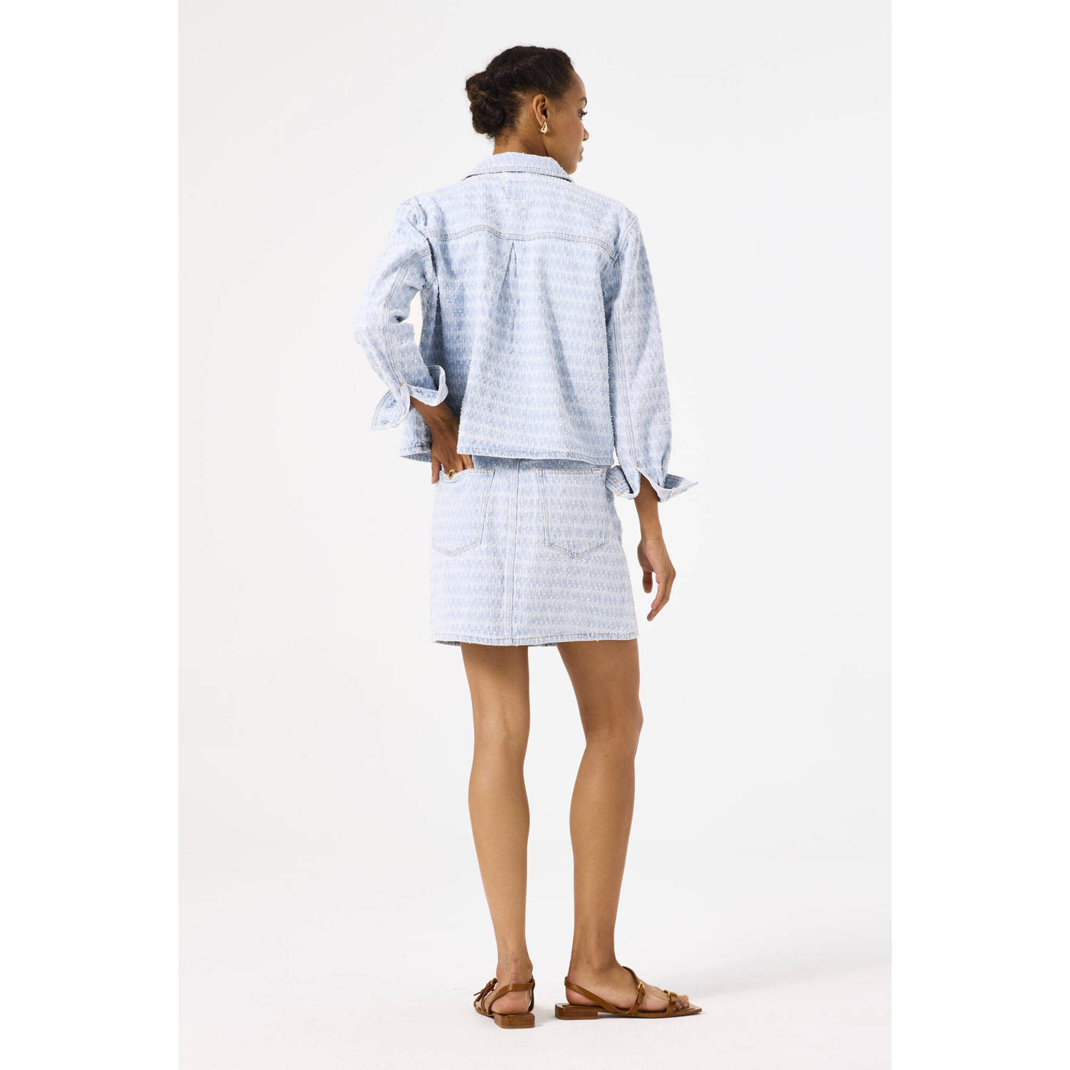 Garcia spijkerjas light blue denim