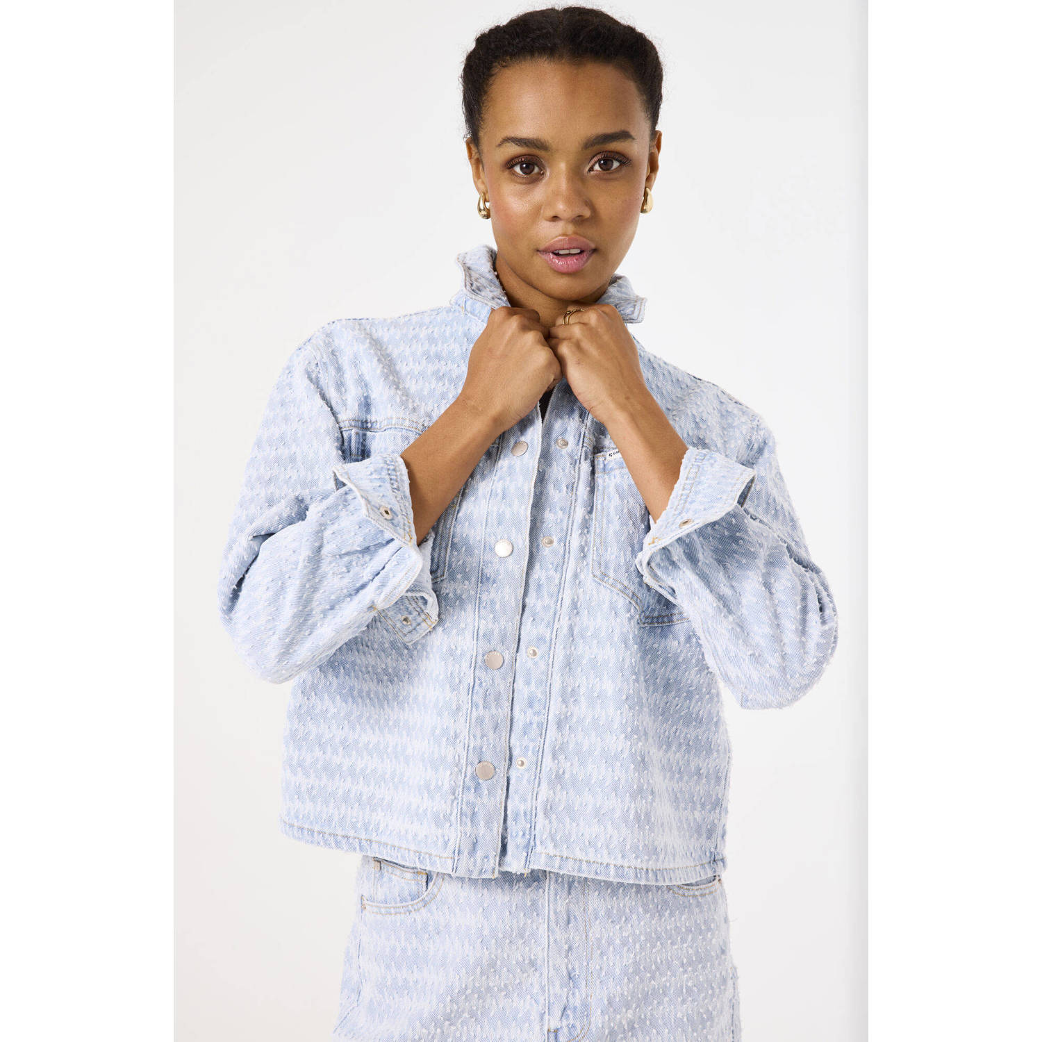 Garcia spijkerjas light blue denim