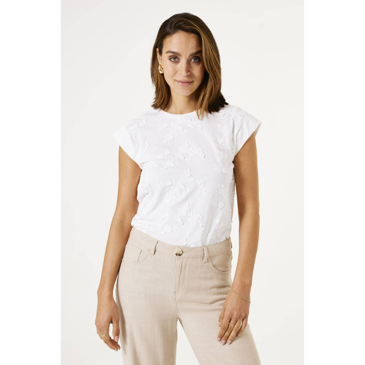 Garcia T-shirt wit