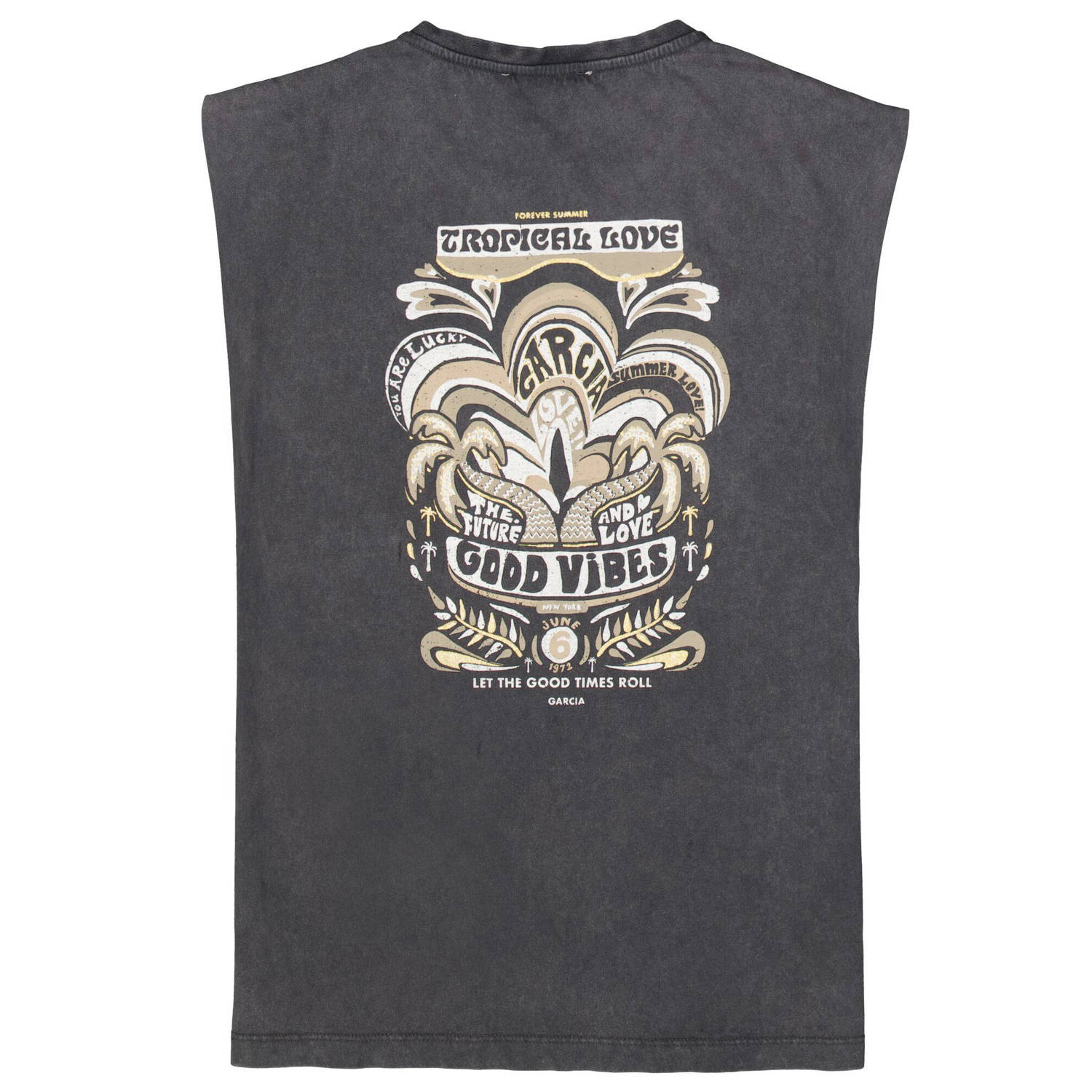 Garcia T-shirt grijs