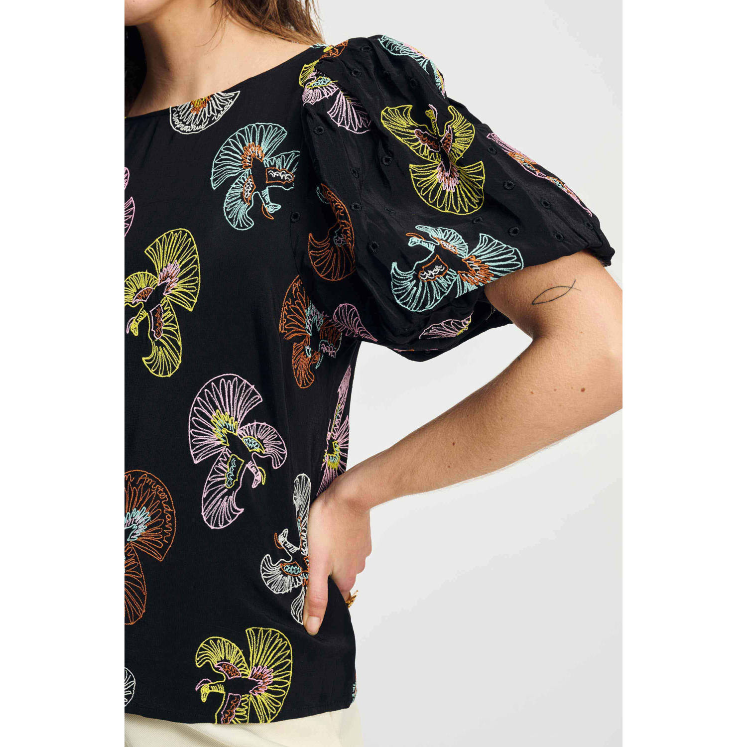 POM Amsterdam top zwart