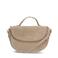 Manfield suede crossbody tas beige