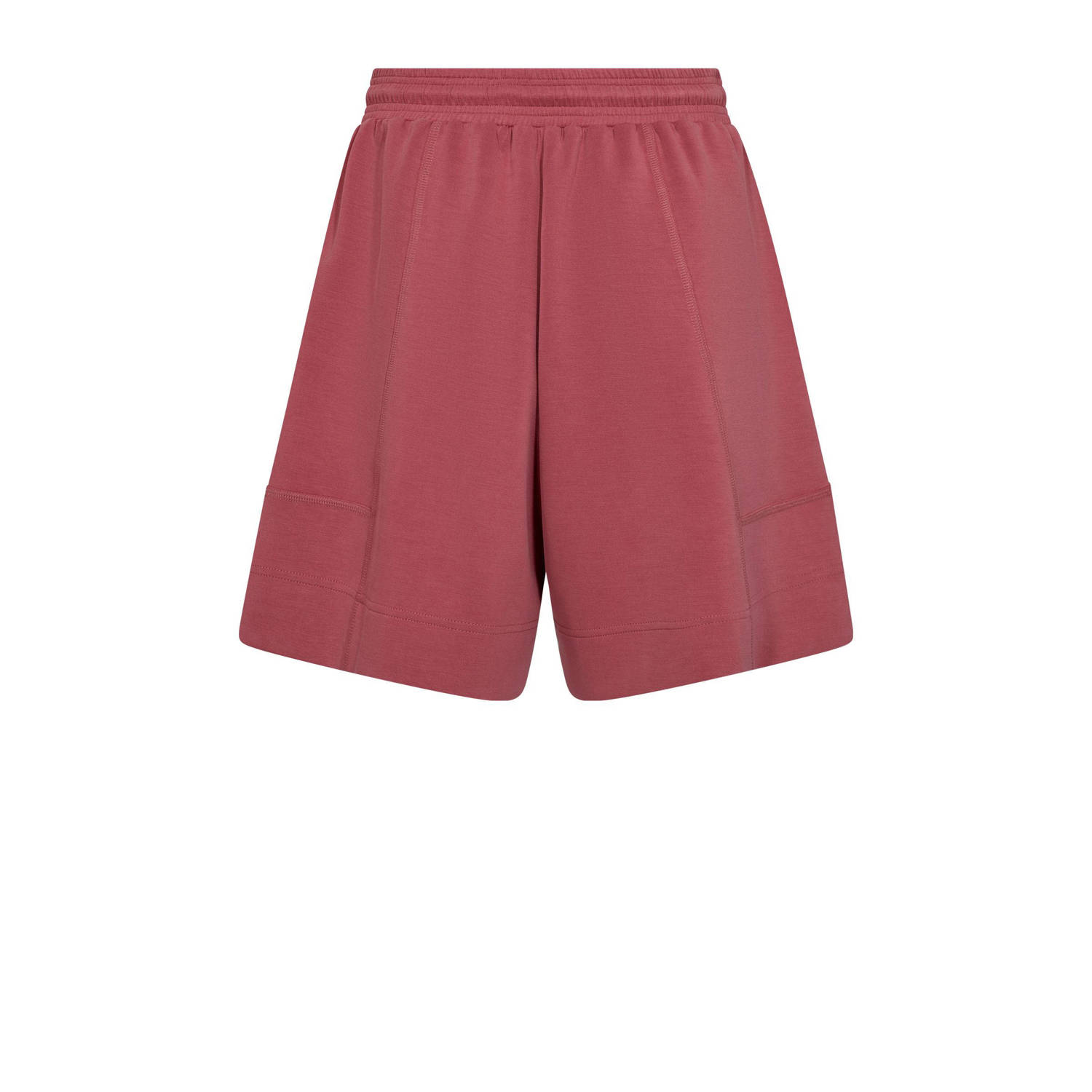 Mos Mosh relaxed regular waist sweatshort rood