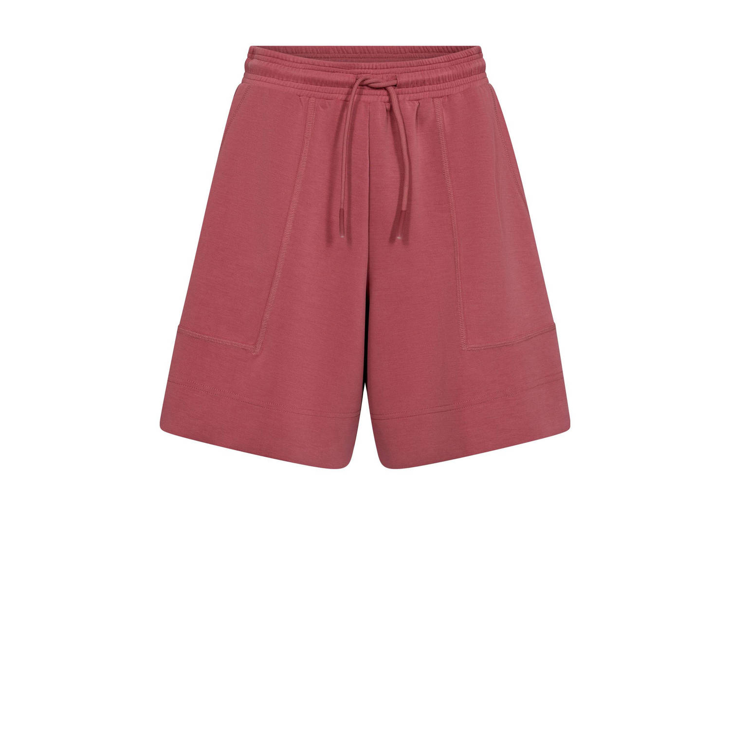 MOS MOSH Zachte en comfortabele sweatshorts met diepe zakken Pink Dames