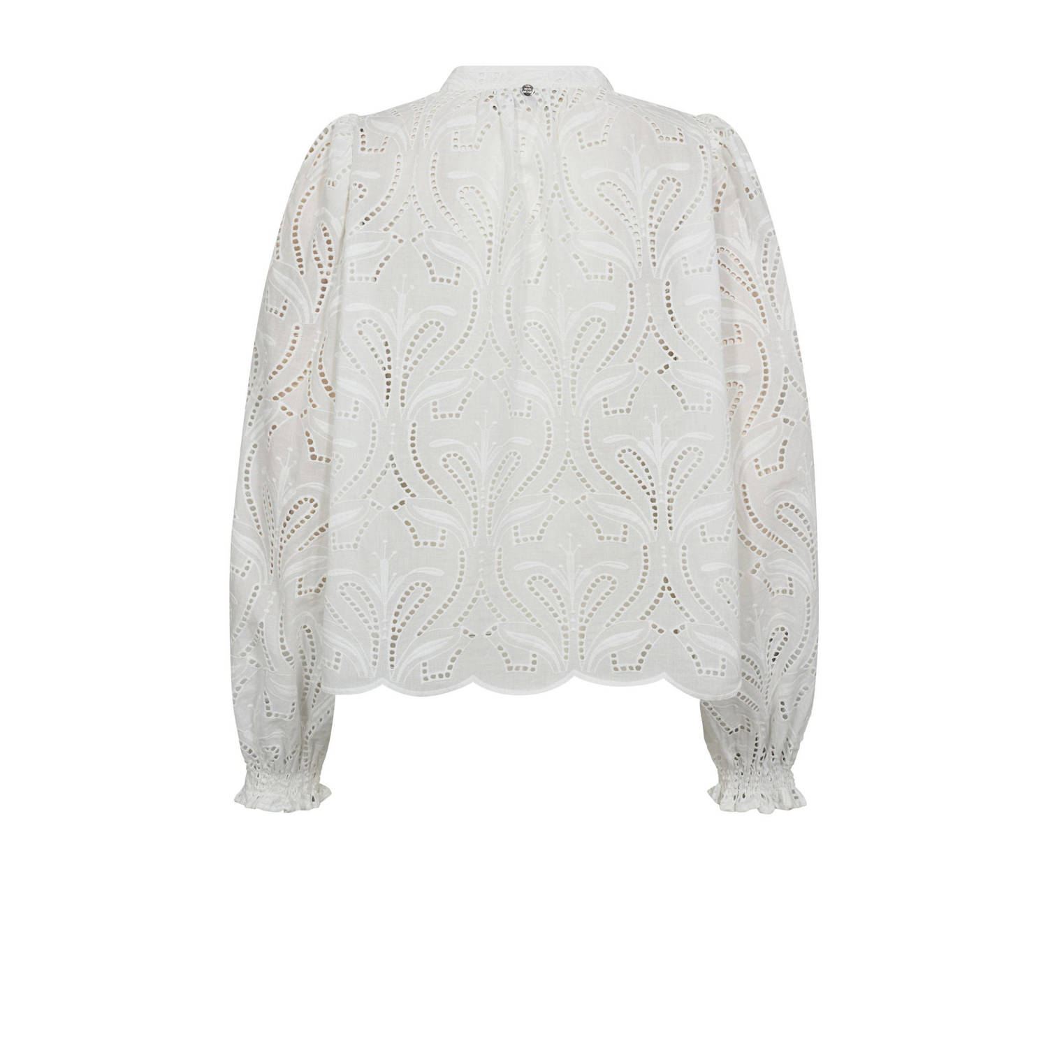 Mos Mosh blouse wit broderie