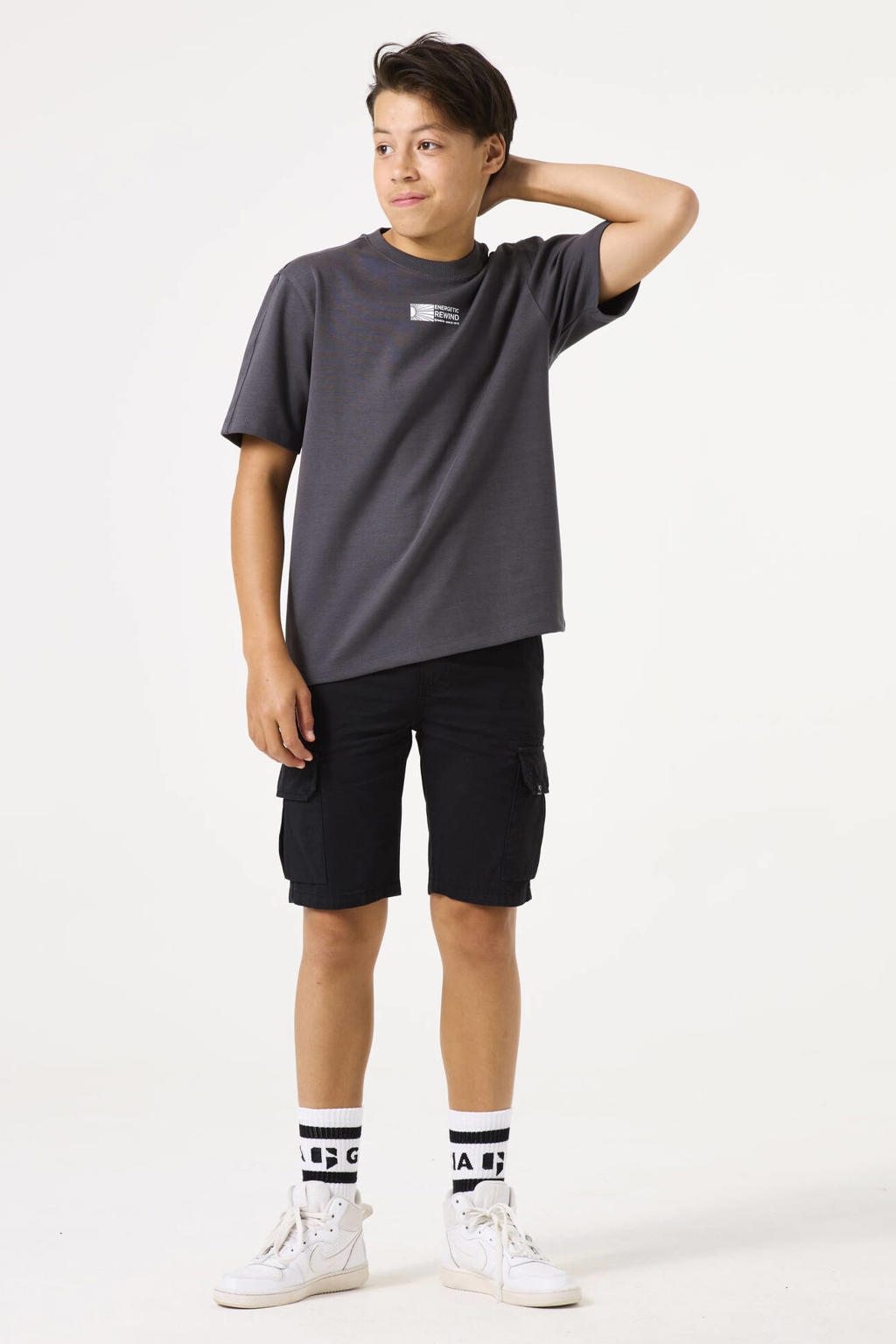 Garcia T-shirt antraciet